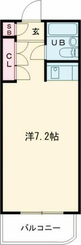 レジデンス自由が丘 1階 ワンルーム 賃貸物件詳細