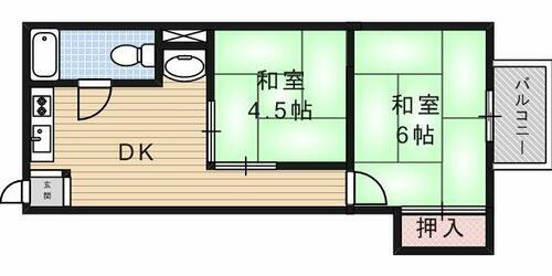 大阪府茨木市中津町 茨木市駅 2DK マンション 賃貸物件詳細