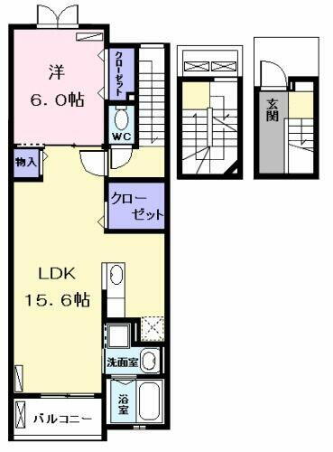 愛知県名古屋市中川区押元町１丁目 荒子駅 1LDK アパート 賃貸物件詳細