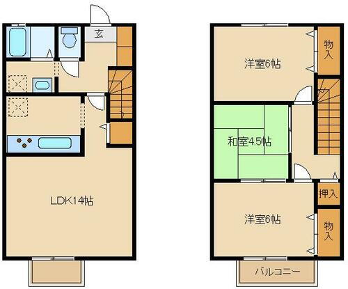 兵庫県加古川市野口町坂元 加古川駅 3LDK 一戸建て 賃貸物件詳細