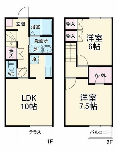 神奈川県平塚市岡崎 平塚駅 2LDK 一戸建て 賃貸物件詳細
