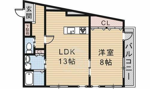 大阪府摂津市鳥飼下３丁目 摂津市駅 1LDK マンション 賃貸物件詳細