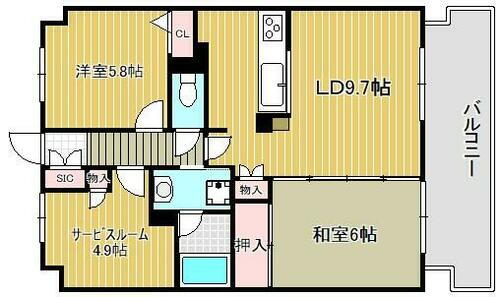 新潟県新潟市中央区愛宕３丁目 関屋駅 3LDK マンション 賃貸物件詳細