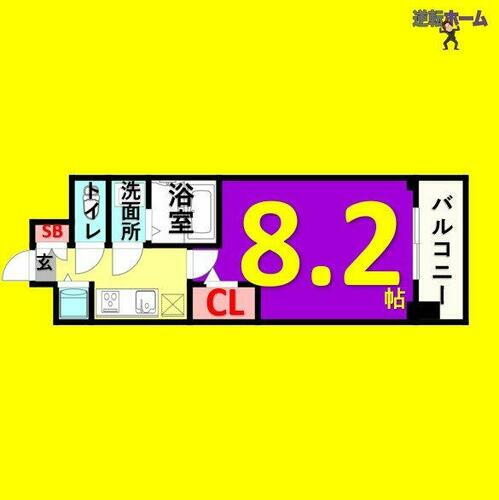 愛知県名古屋市北区黒川本通２丁目 黒川駅 1K マンション 賃貸物件詳細