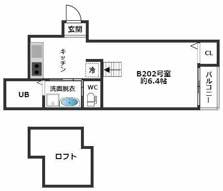 大阪府和泉市池上町２丁目 信太山駅 1K アパート 賃貸物件詳細