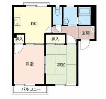 兵庫県加東市上滝野 滝野駅 2DK アパート 賃貸物件詳細