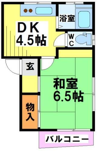 東京都調布市東つつじケ丘２丁目 つつじヶ丘駅 1DK アパート 賃貸物件詳細