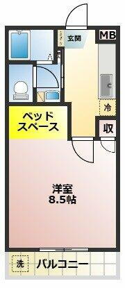 鹿児島県姶良市西餅田 帖佐駅 1K アパート 賃貸物件詳細