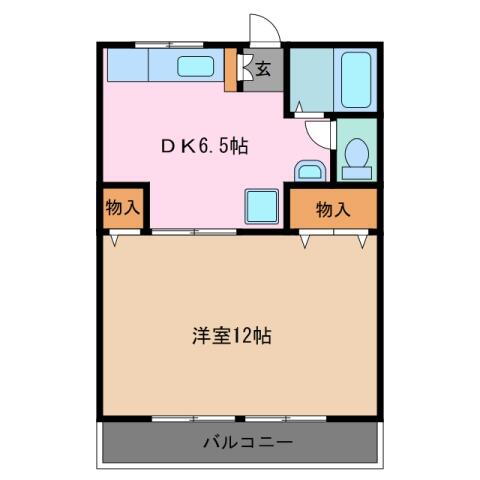 三重県鈴鹿市池田町 河原田駅 1DK アパート 賃貸物件詳細