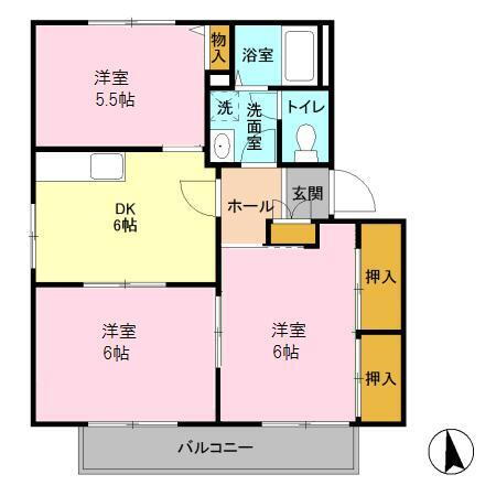 埼玉県朝霞市浜崎４丁目 朝霞台駅 3DK アパート 賃貸物件詳細
