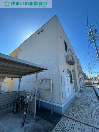 愛知県岡崎市真伝町字魂場 賃貸アパート