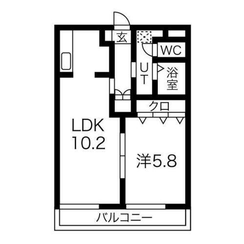 愛知県岡崎市六名１丁目 六名駅 1LDK アパート 賃貸物件詳細