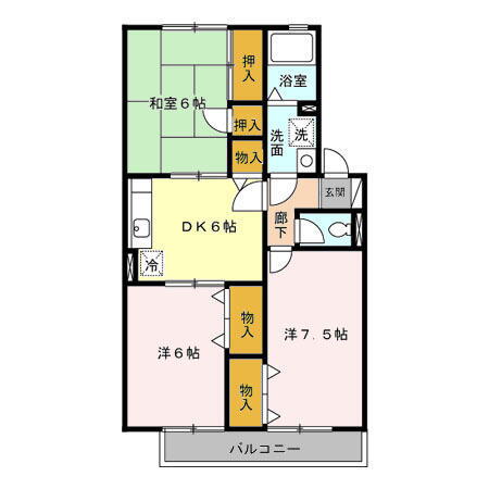 埼玉県和光市下新倉３丁目 和光市駅 3DK アパート 賃貸物件詳細