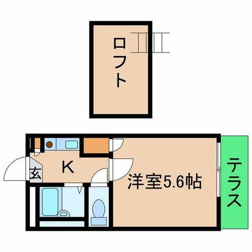 香川県高松市高松町 八栗駅 1K アパート 賃貸物件詳細