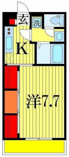 千葉県千葉市花見川区浪花町 新検見川駅 1K アパート 賃貸物件詳細