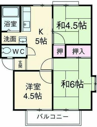 東京都江戸川区東葛西４丁目 葛西駅 3K アパート 賃貸物件詳細