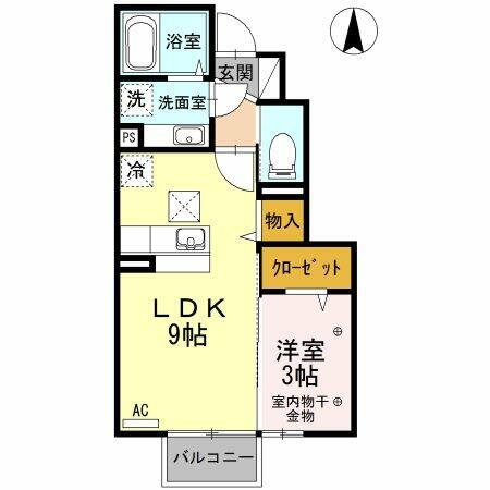 長野県佐久市猿久保 佐久平駅 1LDK アパート 賃貸物件詳細