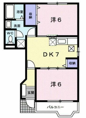 愛知県豊橋市牟呂大西町 豊橋駅 2DK アパート 賃貸物件詳細