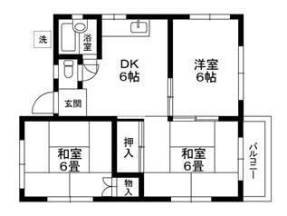 静岡県静岡市清水区辻３丁目 清水駅 3DK アパート 賃貸物件詳細