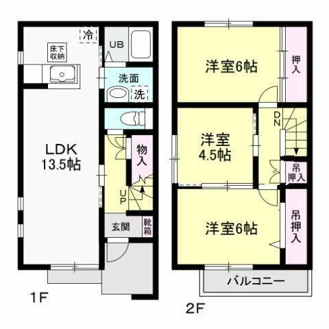 茨城県石岡市杉並４丁目 石岡駅 3LDK アパート 賃貸物件詳細