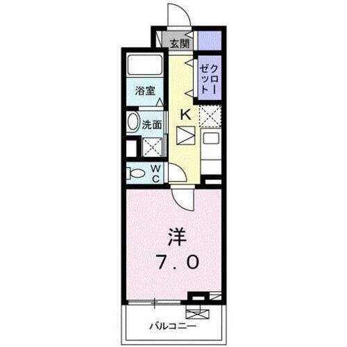 東京都江戸川区上篠崎４丁目 篠崎駅 1K アパート 賃貸物件詳細