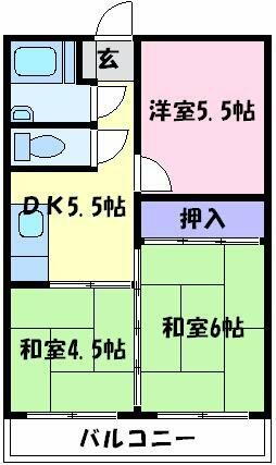 大阪府堺市東区西野 北野田駅 3DK アパート 賃貸物件詳細