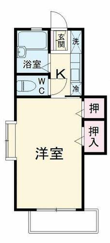 神奈川県茅ヶ崎市本宿町 辻堂駅 1K アパート 賃貸物件詳細