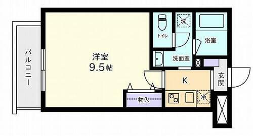 東京都小金井市東町３丁目 東小金井駅 1K マンション 賃貸物件詳細