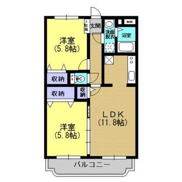 ＬＭ．ＦａｃｔｏｒｙＩＩＩ 3階 2LDK 賃貸物件詳細