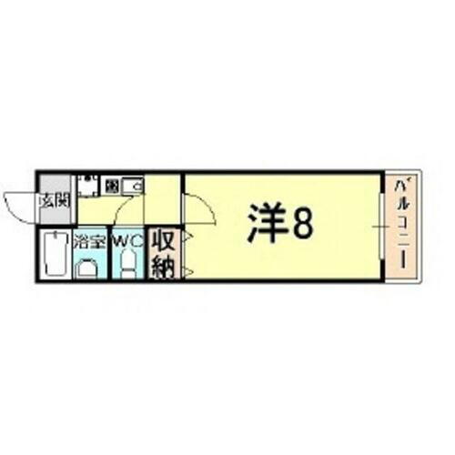 兵庫県西宮市鳴尾町３丁目 鳴尾・武庫川女子大前駅 1K アパート 賃貸物件詳細