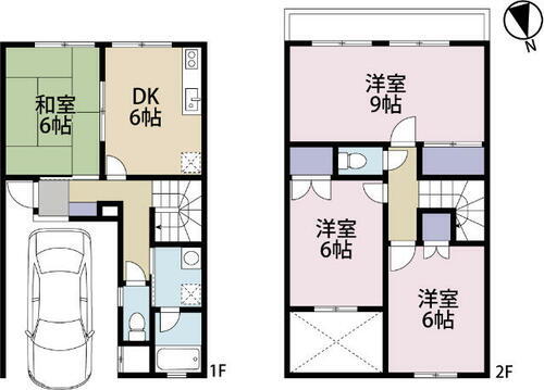 タウンハウス石川 4DK 賃貸物件詳細