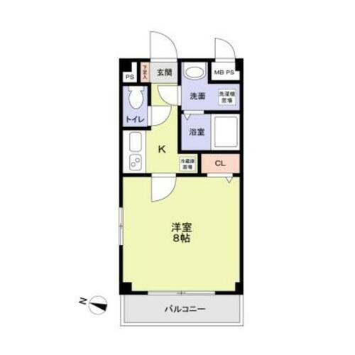 埼玉県蕨市中央４丁目 蕨駅 1K マンション 賃貸物件詳細