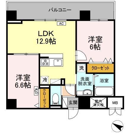 神奈川県横浜市青葉区荏田町 江田駅 2LDK マンション 賃貸物件詳細