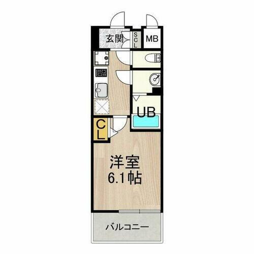 大阪府大阪市大正区三軒家東５丁目 大正駅 1K マンション 賃貸物件詳細