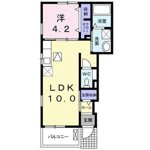 Ｂｅｎｅ 1階 1LDK 賃貸物件詳細