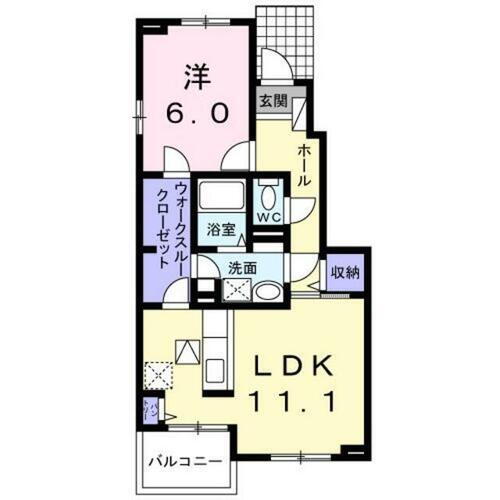 カーサ　アラモーダ 1階 1LDK 賃貸物件詳細