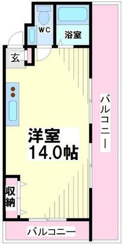 東京都渋谷区幡ヶ谷２丁目 幡ヶ谷駅 ワンルーム マンション 賃貸物件詳細