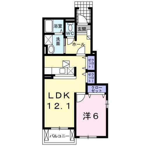 熊本県熊本市東区下江津８丁目 神水交差点駅 1LDK アパート 賃貸物件詳細