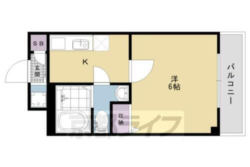 京都府京都市右京区西京極西大丸町 西京極駅 1K マンション 賃貸物件詳細