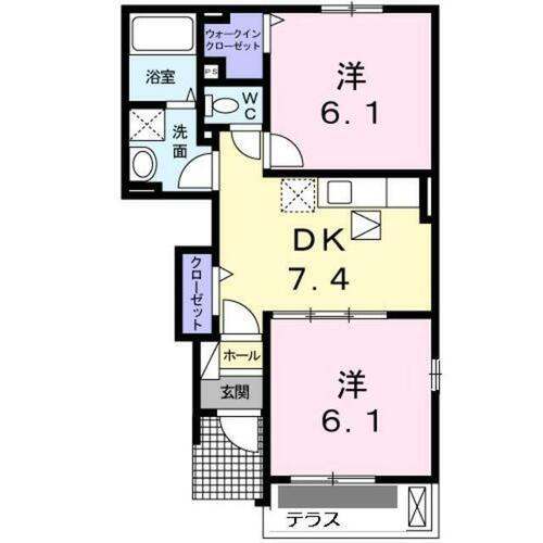 東京都八王子市川口町 八王子駅 2DK アパート 賃貸物件詳細