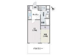 福岡県福岡市中央区平尾１丁目 薬院駅 2K マンション 賃貸物件詳細