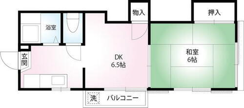 千葉県千葉市花見川区幕張町６丁目 幕張駅 1DK アパート 賃貸物件詳細