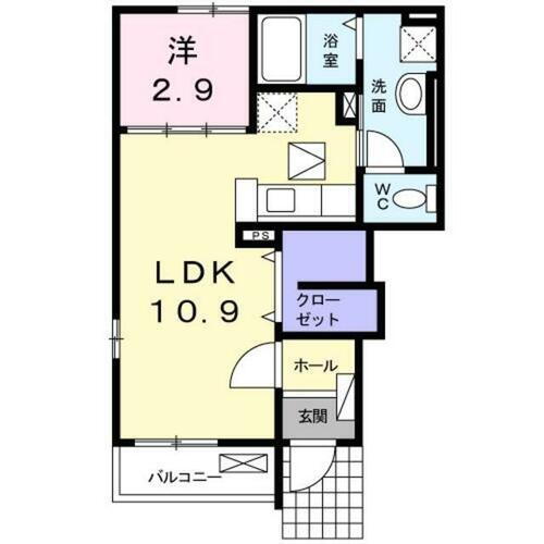 福島県郡山市富久山町久保田字大原 郡山富田駅 1LDK アパート 賃貸物件詳細