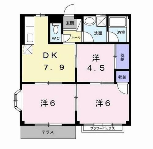 千葉県袖ケ浦市長浦駅前７丁目 長浦駅 3DK アパート 賃貸物件詳細