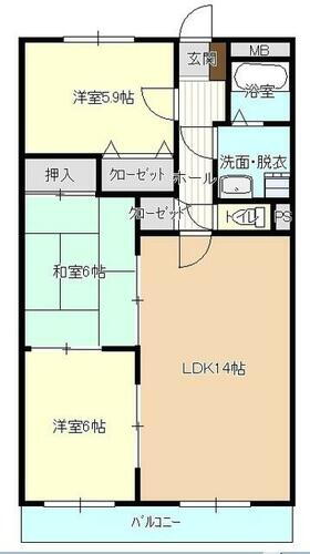福岡県太宰府市観世音寺１丁目 都府楼前駅 3LDK マンション 賃貸物件詳細
