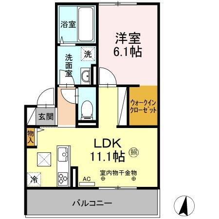 福岡県糟屋郡粕屋町内橋東３丁目 原町駅 1LDK アパート 賃貸物件詳細