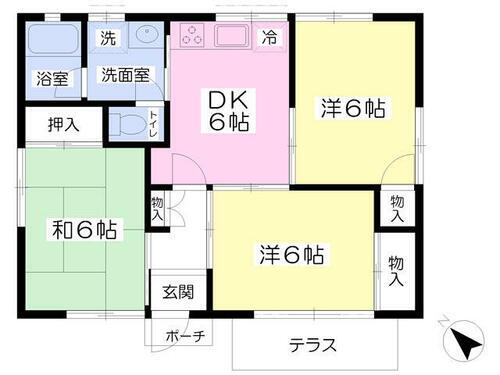 千葉県君津市杢師２丁目 君津駅 3DK 一戸建て 賃貸物件詳細