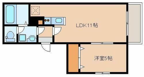 福岡県福岡市博多区吉塚２丁目 吉塚駅 1LDK アパート 賃貸物件詳細