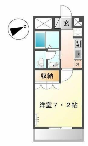 神奈川県横浜市旭区桐が作 二俣川駅 1K アパート 賃貸物件詳細