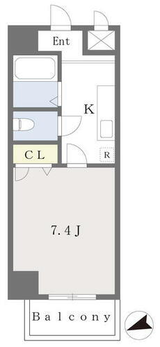 福岡県福岡市東区箱崎３丁目 箱崎駅 1K マンション 賃貸物件詳細